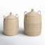 Cordia Handmade Seagrass Basket With Handles - Set of 2