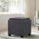 Upholstered Storage Ottoman – Multi-Functional Footrest & Hidden Storage