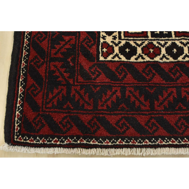 Tapis blanc unique de 3 pi 5 po x 6 pi 10 po