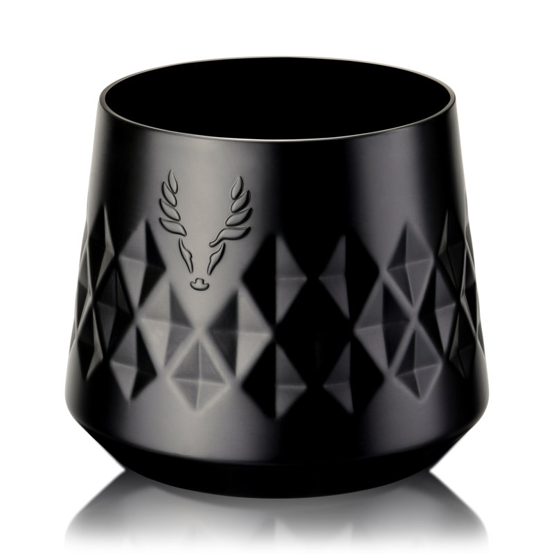Paragon Stainless Steel Whiskey Taster in Obsidian, Black