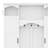 All-In-One Hall Tree With Adjustable Shelves, Classic Arched Storage Bench With Dual Side Cabinets, 7 Hooks-580140668