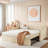 Upholstered Daybed With Pop Up Trundle-1847279679