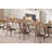 Industrial Dining Table for 6-8, Farmhouse Kitchen Table with Metal Legs-1721940742