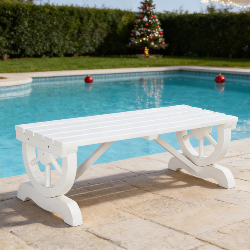 Banc de jardin extérieur pour 2 personnes