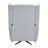Power Recliner Chair Swivel,Upholstered 360° Swivel Recliner With Gold 5 Star Base-Light Grey-1330540020