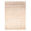 Tapis rayé beige tissé à la main Selby