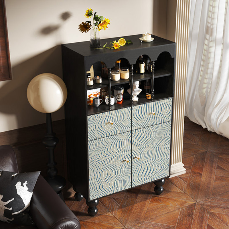Simple creative multi-functional accent cabinet