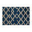 Tapis bleu intérieur et extérieur Trellis-785094206