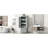 Tall Storage Cabinet With Two Drawers For Bathroom/Office