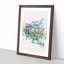 Lake Tovel in Trentino Italy - Picture Frame Painting Print-56741285-56741289