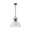 Luminaire suspendu 1 lumière avec tige Bryceton-107150039-107150043