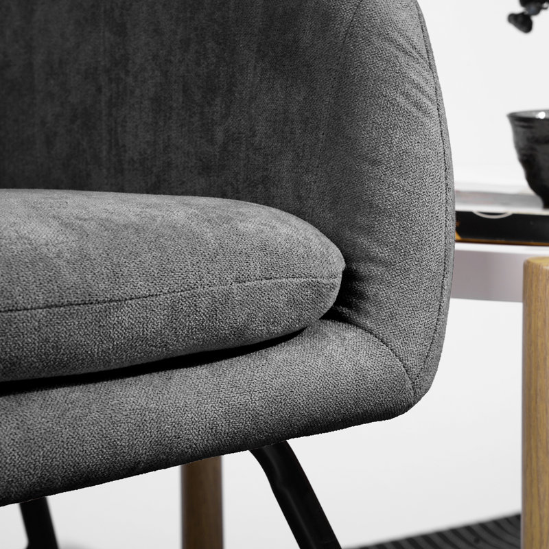 Mullinax Rocking Chair, Dark Grey