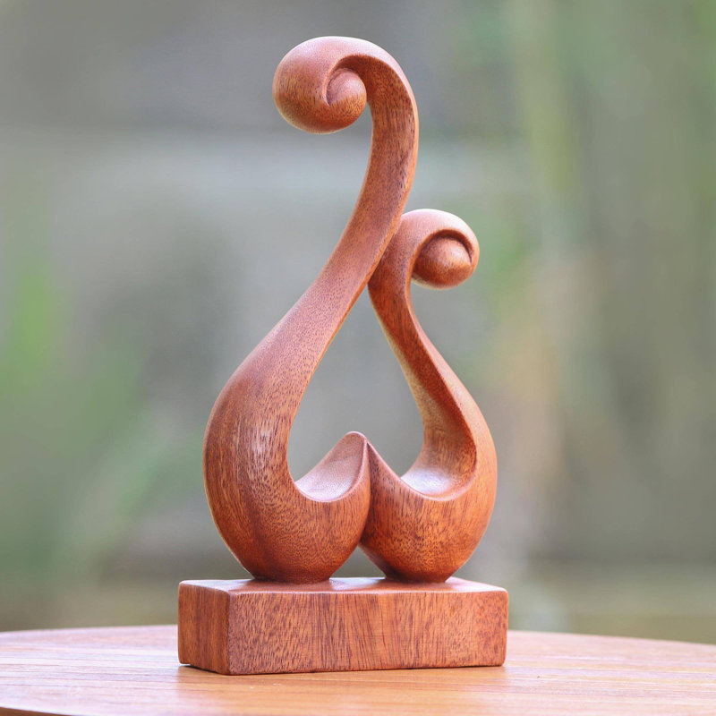 Lover Wood Sculpture S Bloom