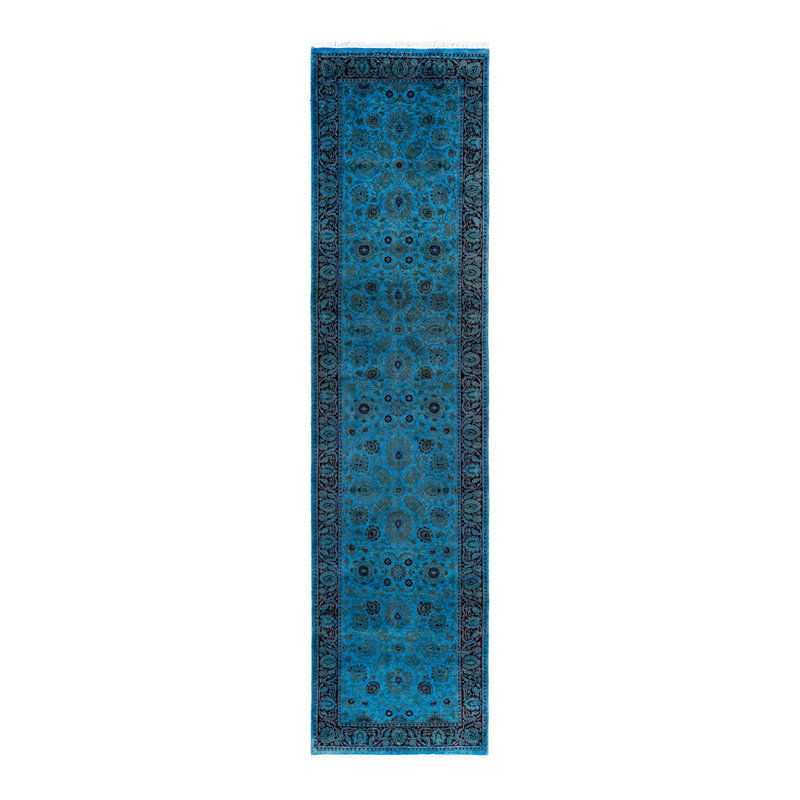 Ivona One-of-a-Kind 2' 6" X 11' 1" Hand Knotted Area Rug