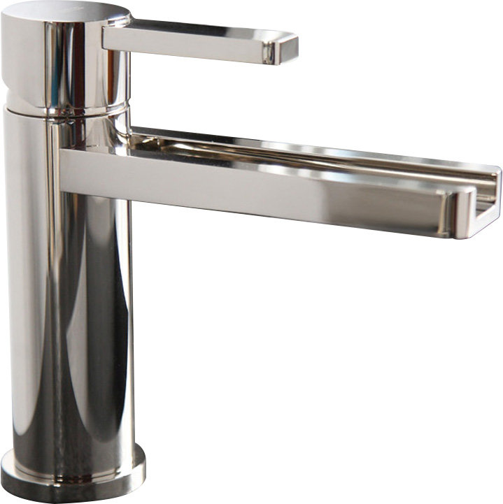 Capri Single-handle Bathroom Faucet, Polished Nickel