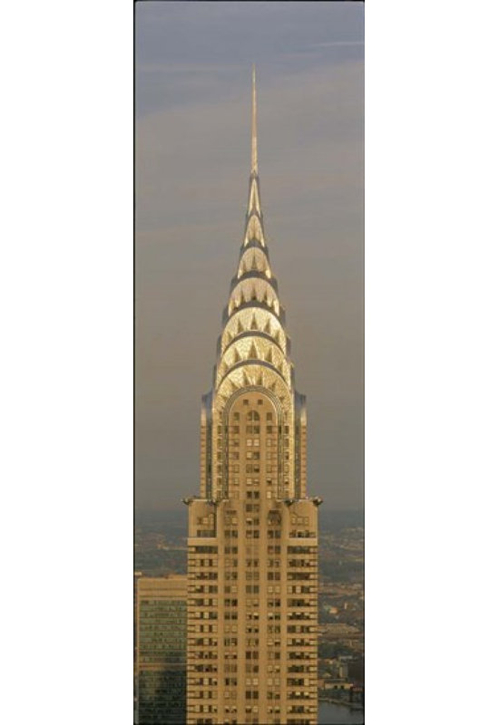 Reproduction d'affiche de Chrysler Building New York NY par Panoramic Images (12 X 38)