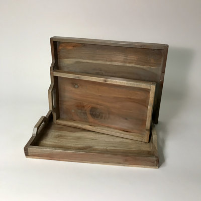 Emory Solid Wood Decorative Tray