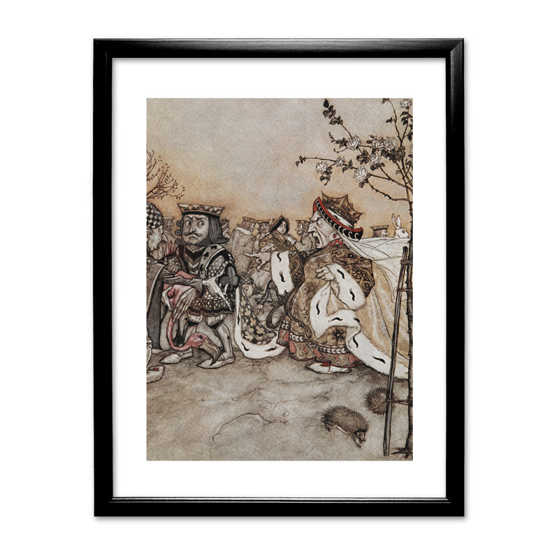 Arthur Rackham - Single Picture Frame Print, Black
