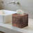 Wave Embossed Metal Tissue Box Cover-62642404
