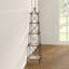Palais 180.34cm H x 49cm W Iron Etagere Bookcase