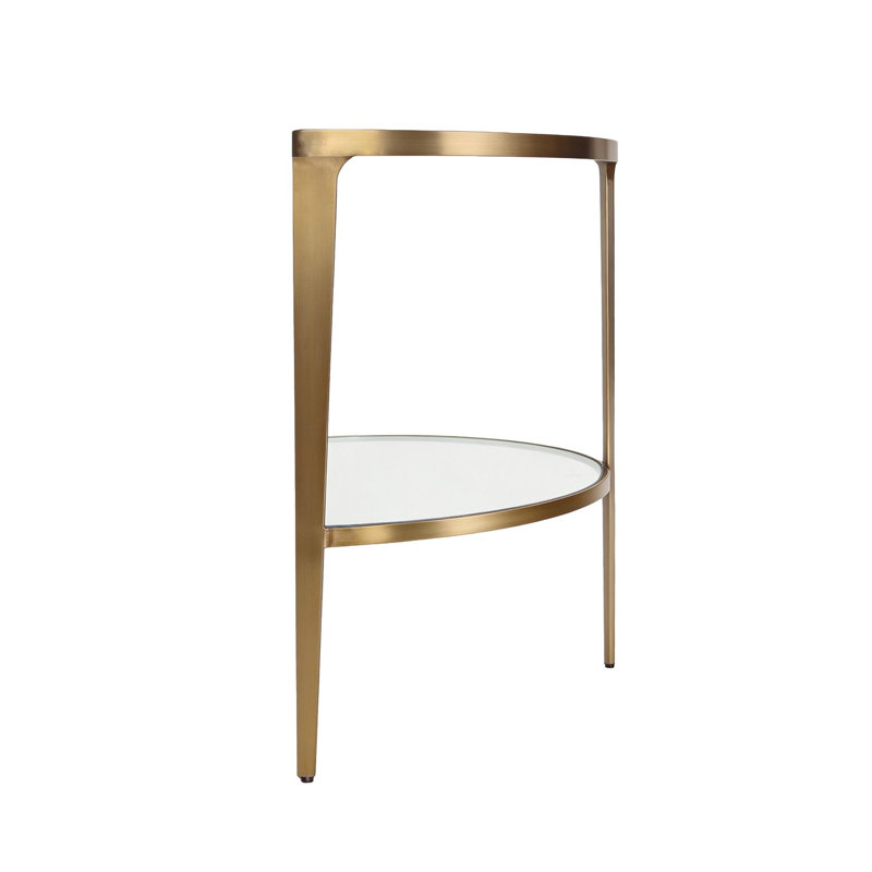 36'' W Glass Console Table