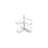 Polymer Kidney-Shaped 2-Shelf Lazy Susans for Corner Wall Cabinets-29100050-29100046