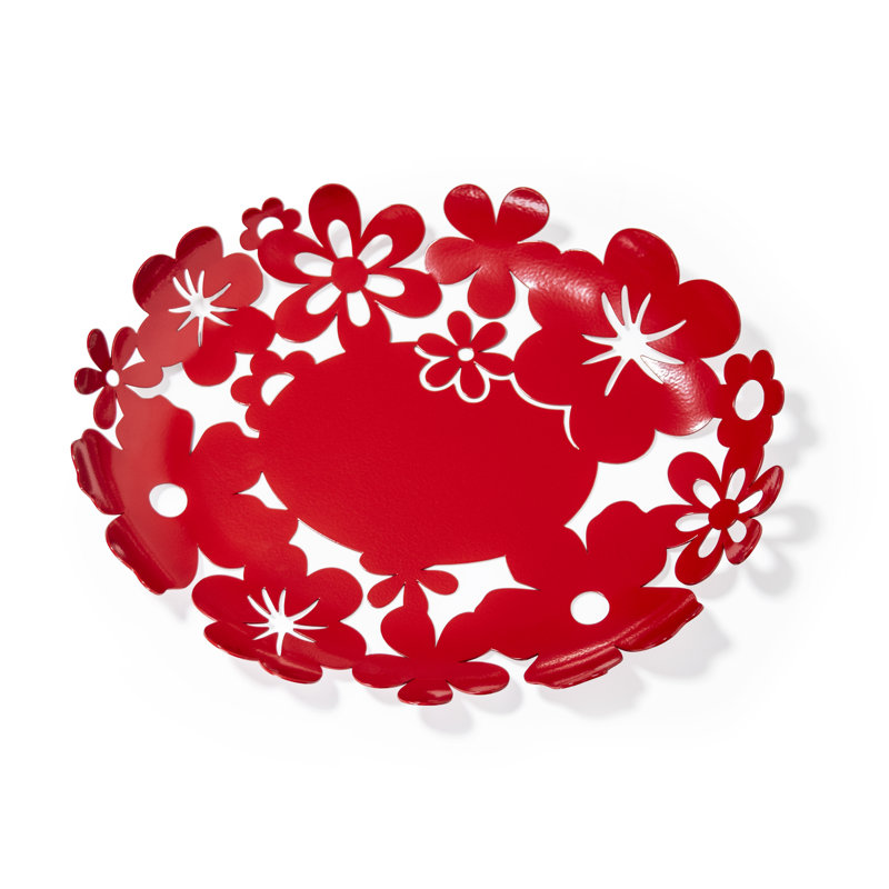 Bol décoratif Tillie, Rouge