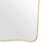Vivienne Novelty Brass Wall Mirror