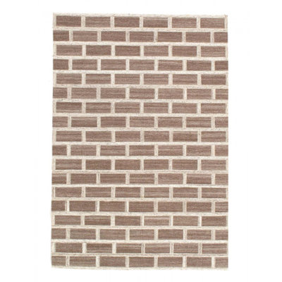 Ichabod Hand Knotted Leather Area Rug