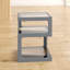 Earnestine Glass Top Frame End Table-29330256