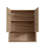 26" Wall Mounted Bathroom Storage Cabinet With Curved Edge Design, Soft-Close Doors & Open Shelf, Modern Floating Organizer For Bathroom, Laundry, Or Kitchen (White Oak / Beige)-1159399551