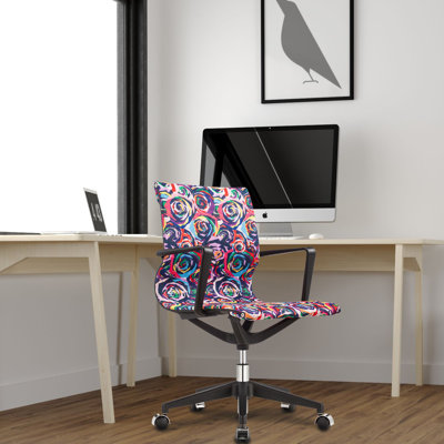 Elizabeth Sutton Collection Wynwood Multi Rose Task Chair by Elizabeth Sutton Collection