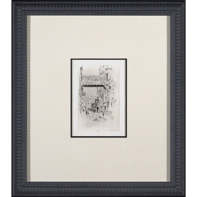 City Engraving Series II Painting