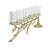 10.4'' H Aluminum Tabletop Candelabra