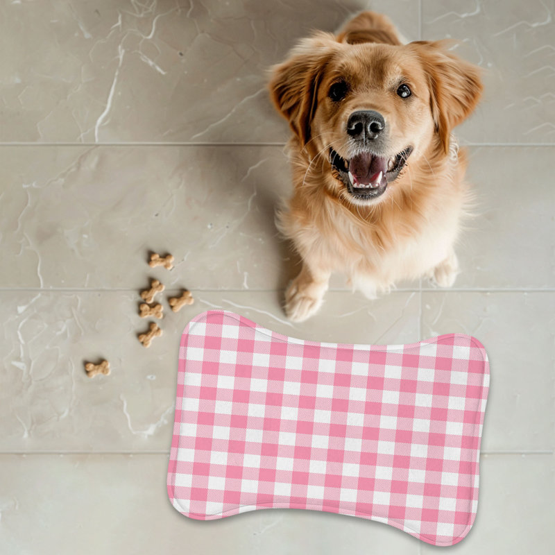 Pastel Celebration - 1 Piece Bone Shape Feeding Mat