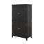 Élégante armoire de rangement autoportante pour salle de bain avec quatre portes et tablettes réglables-119117408