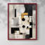 ABSTRACT Series CCCCL XXXI - Impression encadrée de qualité supérieure - Prêt à être accroché - Aucun clou requis-44143395-44143396