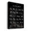 Tableau alphabétique - impression sur toile tendue-1174260099
