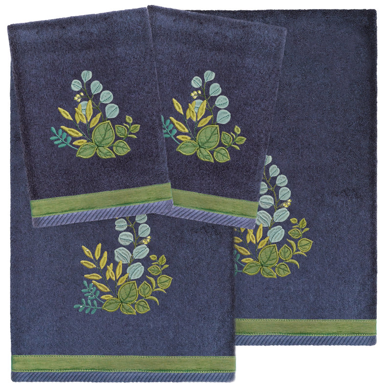 Ensemble de serviettes 4 pièces Botanica, Marine