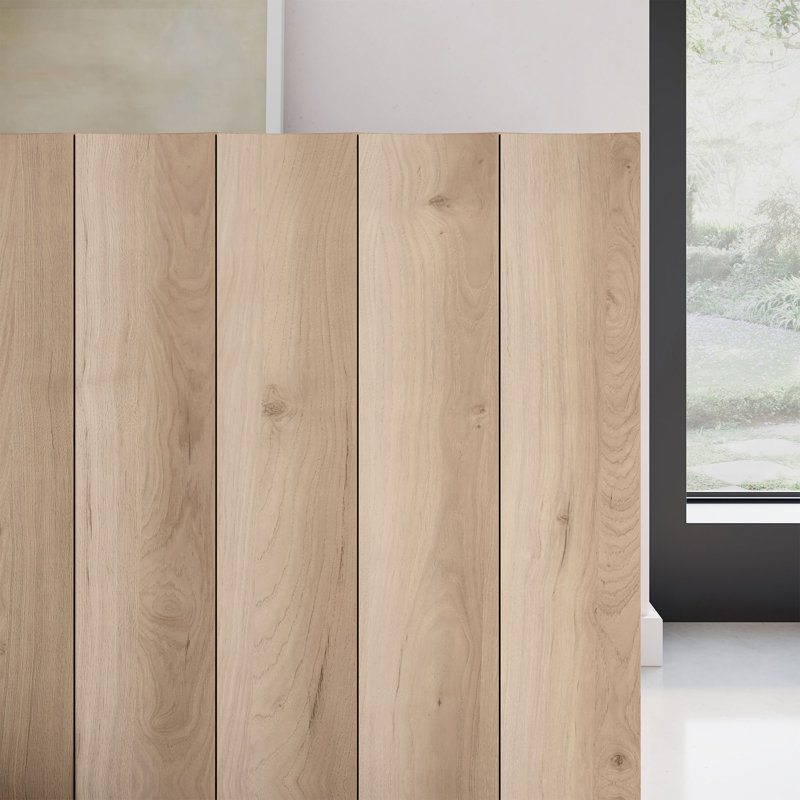 OVE Decors Albert 61" Modern Media Console in Light Oak