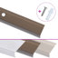 Nez de marche en aluminium en forme de L 5 pièces-2092061042-2092061041