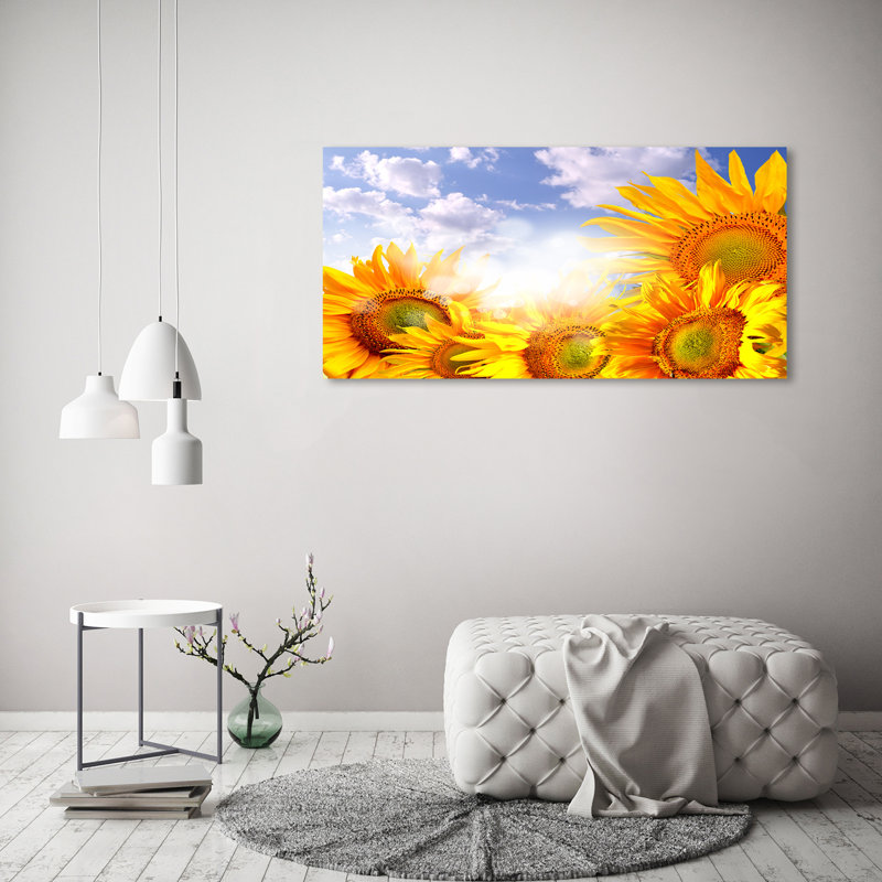 Sunflowers - Wrapped Canvas Print