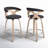 Betuel Swivel Upholstered Counter Stool-92170146