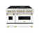 ZLINE Autograph 48" Legacy Dual Fuel Range in DuraSnow®
