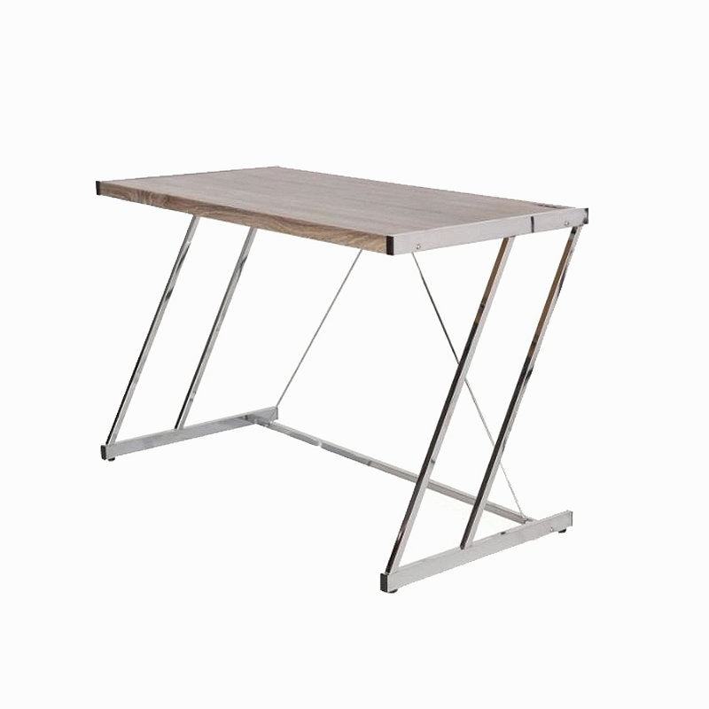 Rectangular Writing Desk With USB Charging Dock