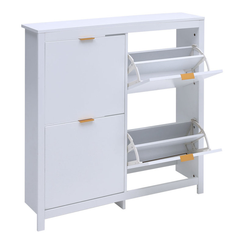16 Pair Shoe Storage Cabinet