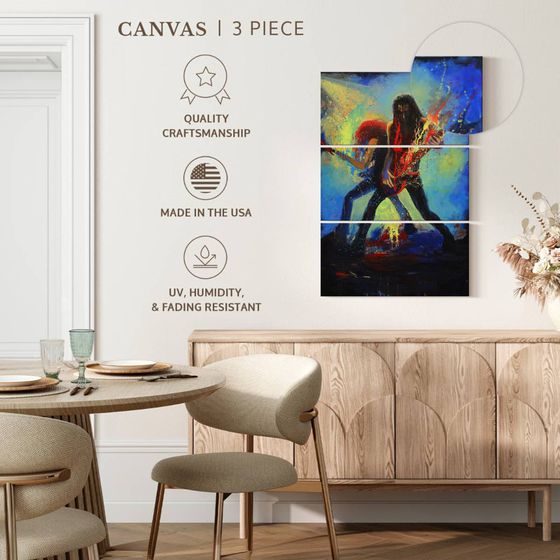 Abarca Rock And Roll, 74" H x 48" W