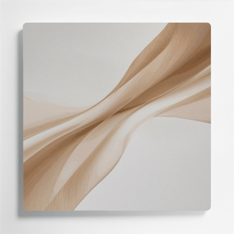 Minimalisme 8, art mural gris en métal, H 12 po x l 12 po