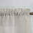 Infinity Solid Tiered Valance Curtain, 55" x 24"-1048958245