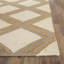 Emek Geometric Handwoven Wool Ivory/Gold Area Rug-286010232